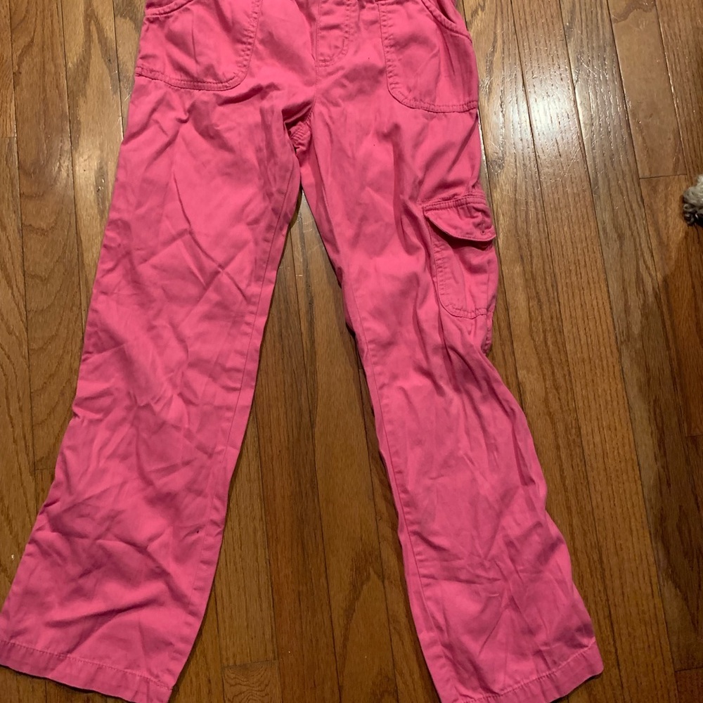 Pink Cargo Pants